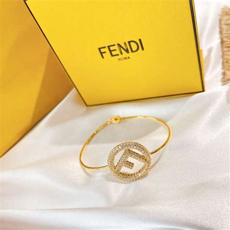 fendi letter pendant|fendi bracelets for women.